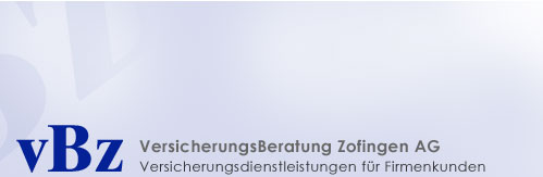 vBz Versicherungsberatung Zofingen AG - Versicherungsdienstleistungen fr Firmenkunden